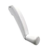 Casement Window Crank Handle Replacement With Folding Low Profile Design, Durable White Finish, Works On Casement And Awning Windows. Fits Milgard Windows And Some Other Window Brands.