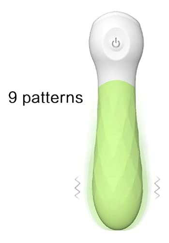 Estimulador Vibrador Portátil Pequeno Brinquedos Sexuais 9 Modos De Vibração Amostras Recarregáveis