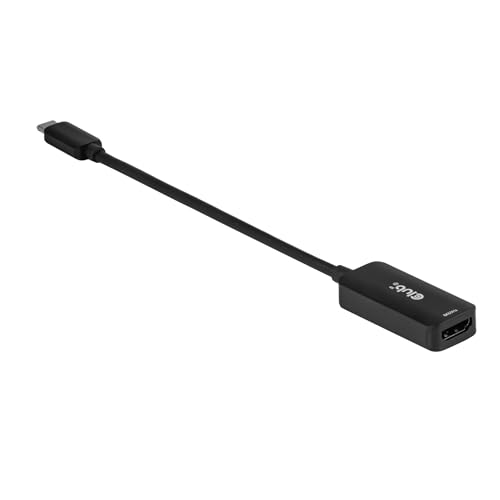 Club 3D USB C - HDMI�P�[�u�� 8K@60Hz 4K@144Hz �A�N�e�B�u�A�_�v�^�[ - �Q�[�~���OPC �m�[�g�p�\�R���R���\�[�� �e���r�����j�^�[���� - USB c altmode 1.4 - HDMI 2.1 HDR10+ �h���r