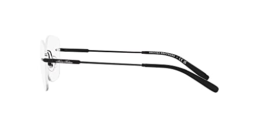 Image of Brooks Brothers Men's Bb1107t Titanium Rectangular Prescription Eyewear Frames