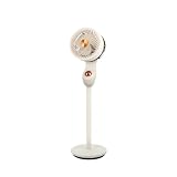 Ventilador de pie silencioso, blanco