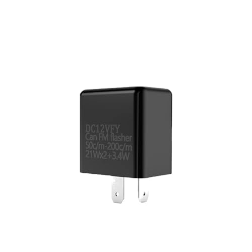 Indicateur de clignotant réglable 12V anti-erreur pour moto LED