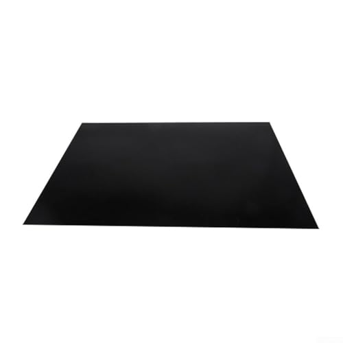 Alfombrilla protectora de inducción de fibra de vidrio de silicona resistente al calor, antideslizante, fácil de personalizar, para estufas de vidrio, negro, 78 x 52 cm, herramienta de cocina de gran