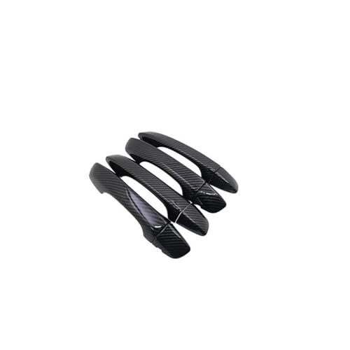 Embellecedor de manija para coche Tiguan AD BW 2016-2023: piezas exteriores estilo carbono