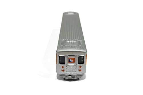 Modelo a escala 7" Septa Metro Subway color gris miniatura 6