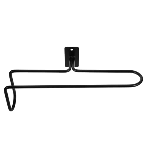 MAGICLULU Support de Rangement Mural Support Stable Organisation Optimisée en Acier Peint Noir pour Patins à Roulettes et Patins à Glace pour Écoles et Lieux Sportifs