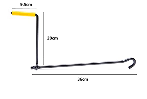 Tcj-Chen Metal Steel Car Truck Jack Lug Handle Wrench Auto Repair Tool #TOP2