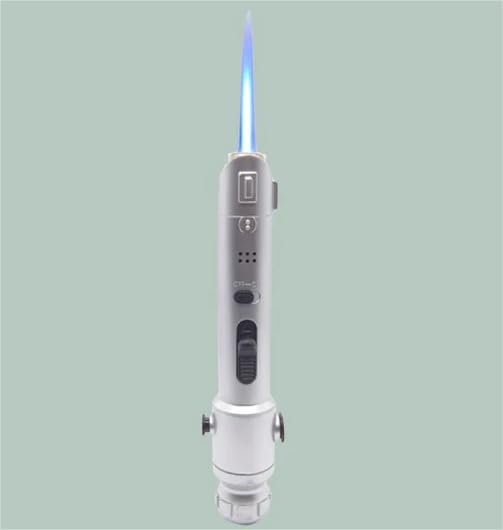 Encendedor antorcha recargable Ever Tech de metal miniatura 1