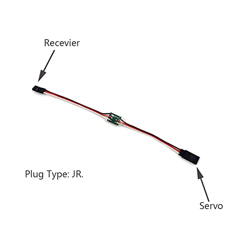 2Pcs Servo Reverser Signal Rotation Inverter 3.6V-5.5V For Trx6 Rc Car Aircraft Plane Servos #TOP2