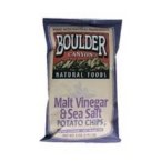 Boulder Canyon Malt Vinegar Potato Chips 12x 5 Oz