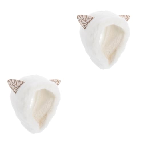 Diadema de orejas de gato SOIMISS y orejeras de felpa para disfraz de invierno niño