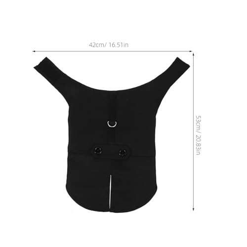 Traje de esmoquin formal para perro con pajarita y bandana miniatura 2