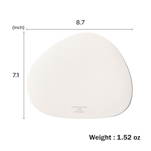 Image of GREEDY FARMERS Mouse pad, Non-Slip Washable Waterproof Computer Mouse pad (Vanilla Cream)