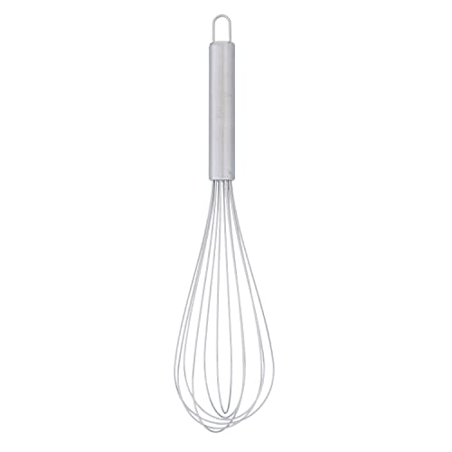 Delcasa 12 Stainless Steel Whisk DC2110 Kitchen Whisk for Cooking Blending Whisking Beating Stirring Enhanced Version Balloon Wire Whisk MULTI