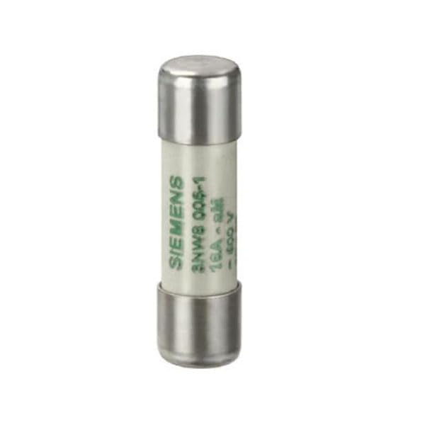 Fusible cilindrico 10x38 8a am Siemens para proteccion industrial
