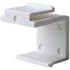 Blank Keystone Snap-in, Pack of 10, White