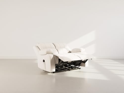Canapé Armand 2 Places Velours Relax Électrique Best Mobilier