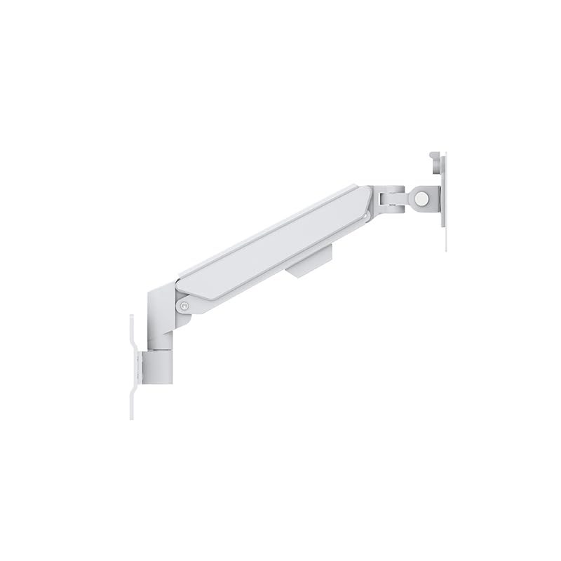 Approx Supporto TV Monitor Parete APPST20WH, per schermi da 10-32 pollici, con molla a gas, altezza regolabile, VESA 75x75/100x100