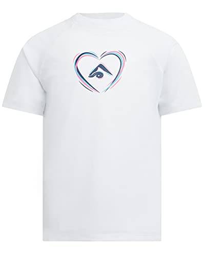 Image of Kanu Surf Girls' Karlie Rash Guard UPF 50+ Sun Protection Short Sleeve Swim Shirt