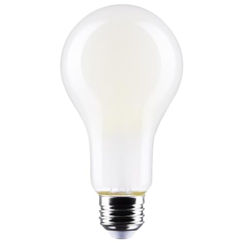 Satco S12444 17A21/FR/LED/E26/930/120V - 1 Pack, White