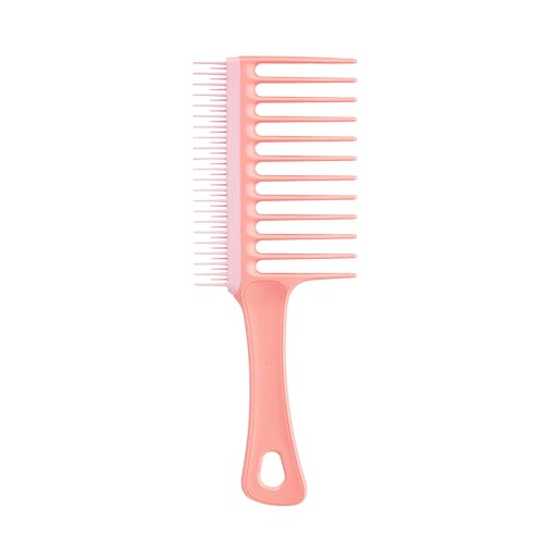 Tangle Teezer Wide Tooth Comb, Double Sided for Detangling and Less Breakage, for 3C to 4C Curly...