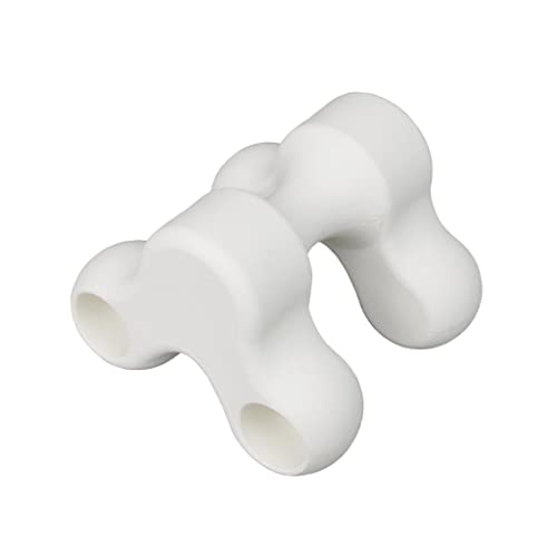 pistro Herramienta de masaje corporal para el cuello, alivio del estrés, masajeador automático, alivio del dolor, color blanco