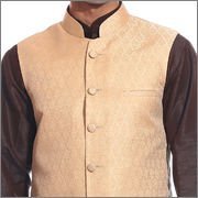 Pijama kurta de seda marrón con chaqueta Talla 40 para hombre 2