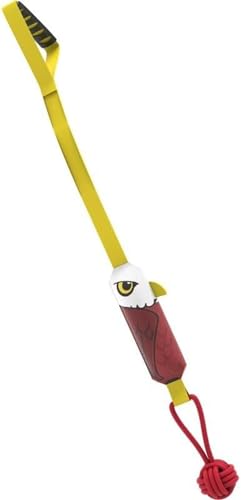 GEBYUI ペット犬用多機能ロープおもちゃ キーキー鳴き機能内蔵 歯生え期・日常歯磨き対応ロープ結び目 + 噛みやすい柔らか綿球 綱引き・引っ張り相互作用可能 知育訓練・ストレス解消両対応 大型犬・中型犬・小型犬全犬種適合 安全無毒耐咬ペット用品?