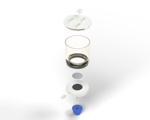 Rocker Scientific MF3 Laboratory Magnetic Filter Funnel with Lid Kit, PES, 300mL, 47mm image 4