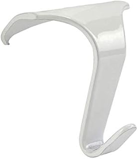 White Picture Rail Hooks - Contemporary/Heavy Duty (4 Pack)