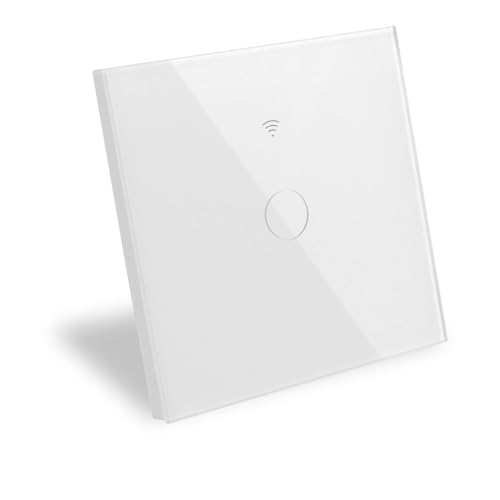 Interrupteur WIFI Connecté Gs 1 GanMural Interrupteur Tactile Intelligent, compatible Alexa Tuya Smart Life