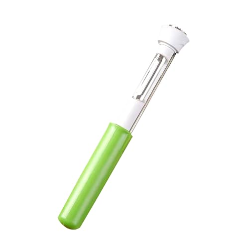 Apple Core Remover and Peeler Vegetable Peelers for Kitchen Rate Best 2 in 1 Retractable Fruit Pear Tools Green Size 8.86×1.3in