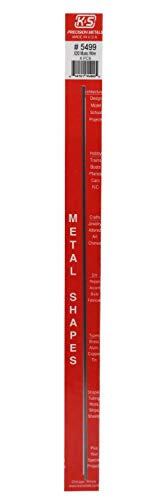 K&S Precision Metals 5499 Music Wire.020 Diameter x 12" Long, 4 Pieces per