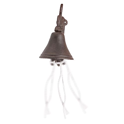 HAKIDZEL Sino De Casa De Fazenda Campainha De Mão De Metal Sino De Porta Vintage Sinos De Vento Ao A