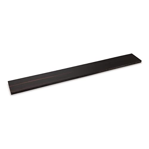 Woodcraft Ebony Macassar Finger Board 3/8