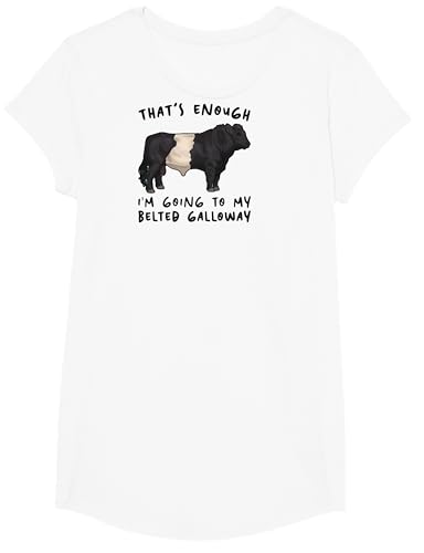 Bild: Das reicht, ich gehe - Farmer Breeder Belted Galloway T-Shirt f�r 17,99 EUR bei amazon.de