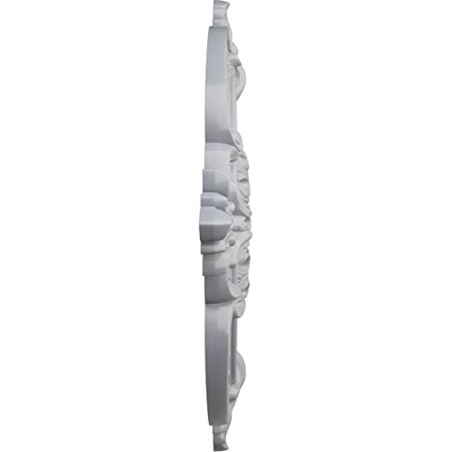 Image of Ekena Millwork CM28BEFRF Benson Classic Ceiling Medallion, 28-3 /8 inch x 3-3 /4 inch x 1-5 /8 inch, Frost