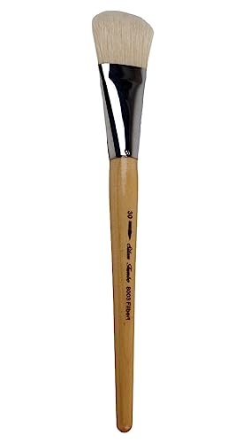 Silver Brush Limited 800330 Silver Jumbo Filbert Brush, Large Murals, ...