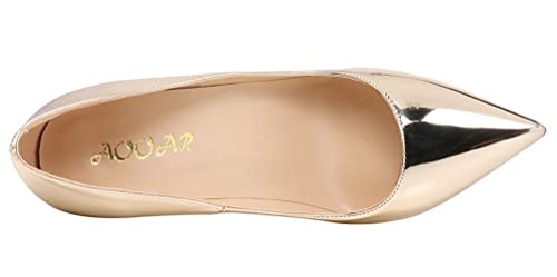 AOOAR Scarpe da sera da donna con tacco alto e