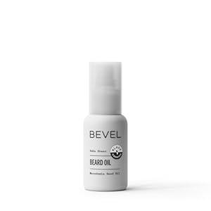 Bevel Beard Oil for Men – Moisturizing Beard Oil with Jojoba Oil and Argan Oil, Adds Shine and Helps Prevent Dryness, Frizz and Breakage, 1 Oz (Packaging May Vary)