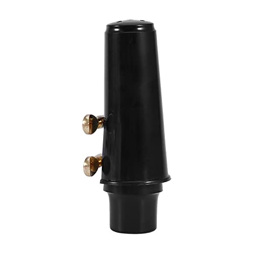 Saxophone noir avec roseau boucle bouchon et 2 pads kit complet - 3