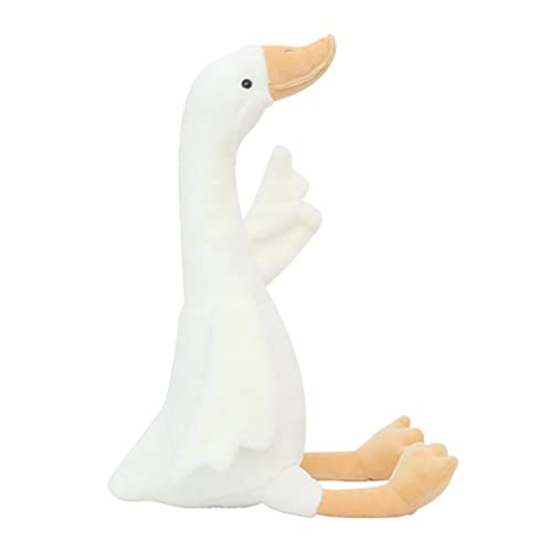 Toddmomy Goose Stuffed Animal Plush Toy Plush Goose Pillow Sofa Cushion Stuffed Goose Plush Toy Doll Toy Birthday Gift 40cm