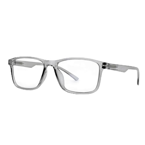 Image of UV Protection Glasses Blue Cut Blocking Harmful Rays Glasses for Men & Women Zero Power Computer Specs Eye Protection Lightweight Frame with Case & Cleaning Cloth