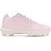 Under Armour Girls' Glyde Sola TPU JR Softball Cleats, (647) Prime Pink/White/Prime Pink, 6, US