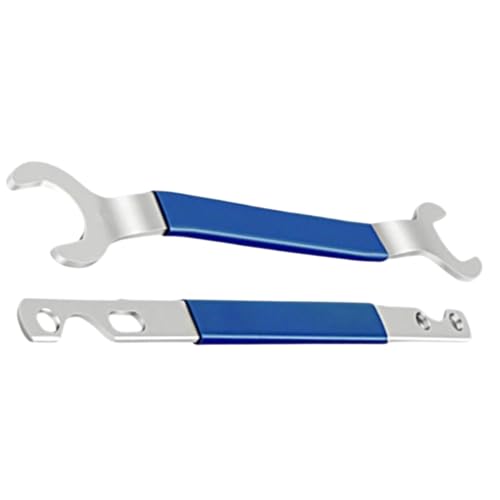 Sirseon Herramienta de extracción de ventilador de embrague, kit de herramientas de extracción de embrague de ventilador, 2X juego de llaves de acero de 32 mm y 36 mm, Llave de herramientas para