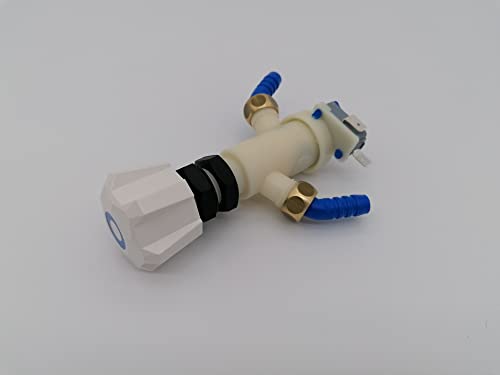 CR-MOESANCO® Wasserhahn-Set für Dusche, Untertisch + 2 Edelstahl-Klemmen für Wohnwagen, Wohnmobil, Boot oder Wohnmobil