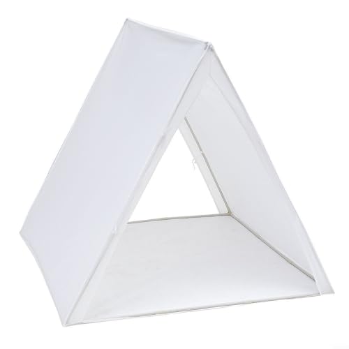 Floweringbeter Tienda de campaña, tipi para niños, tienda de campaña de interior, tienda de dibujo para niños, tienda portátil y plegable, 4 x 4 x 4 pies