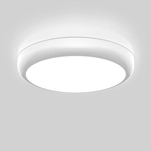 Plafonnier LED rond pour remplacer un éclairage faible et difficile à monter