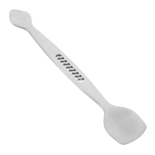 Mikinona Efficient Blackhead Pore Cleaning Stainless Steel Facial Scraper Double-ended Design