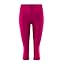 Produktbild FALKE Damen Tights, atmungsaktive Leggings zum Skifahren in 3/4 Länge, warme Funktionshose, 1 er Pack, Berry, L
